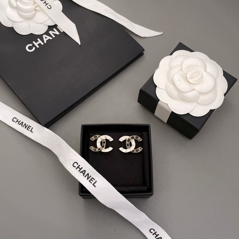Ch*el earrings